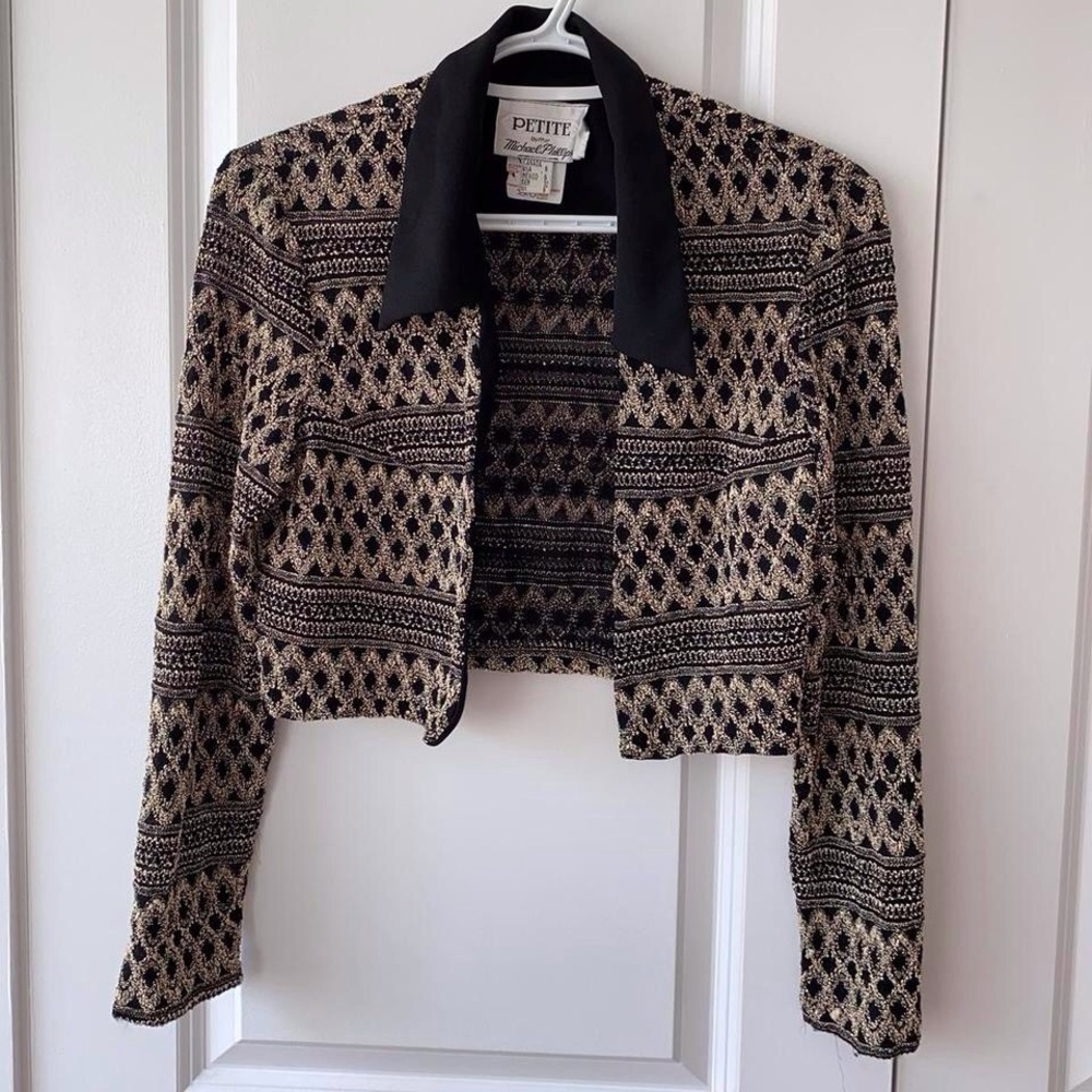 90s Cropped Embroidered Bolero (6)